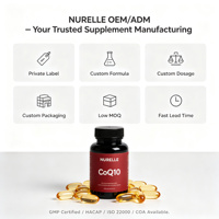 CoQ10 Ubiquinol 200mg Gélules Molles Coenzyme Q10 avec Huile de Poisson Lécithine Complément Santé Cardiaque Antioxydant Soutien Énergétique 30 Gélules