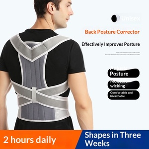 Penyangga Tulang Belakang Tak Terlihat Bersertifikasi CE Unisex Dapat Disesuaikan, Penopang Punggung Anti-Bengkok, Postur Duduk yang Nyaman, Bernapas, Bahu Terbuka, untuk Hiking - Product Image 4
