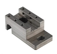 Fabricante de Mecanizado CNC, Bloque/Base de Montaje de Aluminio Mecanizado, Piezas de Acero Inoxidable CNC para Routers CNC, Maquinaria Personalizada
