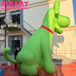 Evento Temático <span class=keywords><strong>de</strong></span> Mascotas con Animal <span class=keywords><strong>de</strong></span> Dibujos <span class=keywords><strong>Animados</strong></span> Inflable Verde Personalizado - Product Image 2