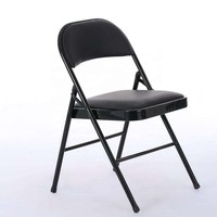 Chaise pliante empilable compacte de zone publique de hall de salle d'attente de ligne mince de conception d'économie de l'espace