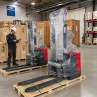 Chariot élévateur électrique à portée étroite, hauteur de levage 3m 4m 5m, batterie lithium-ion/plomb-acide, certifié CE, prix usine