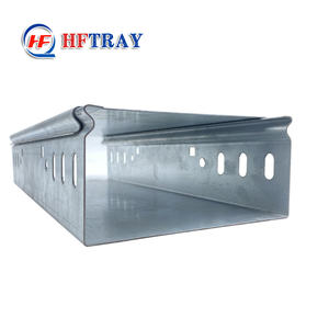 Bandeja de Cables con Recubrimiento en Aerosol Resistente al Fuego, Canalización de Cables Industrial Galvanizada, Impermeable para Exteriores, para Construcción de Edificios - Product Image 4