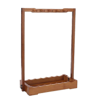 Décoration de bureau de style chinois, étagère en bois sculptée, porte-pinceaux de calligraphie, porte-stylos, décoration de bureau artisanale, cadeau