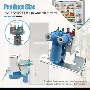 Wr57x10051 Ice Maker Water Inlet Valve 120V For Ge Kenmore Happton <b>Refrigerator</b> Replacement Part - Product Image 3