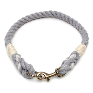 Nylon Eco-Friendly Solid Scarf Dog <b>Collar</b> with Buckle Closure Classic Style for Medium Breed Dogs - Product Image 4