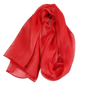 Women Solid Color Silk Scarf 70cm Decorative Wrap For Evening Wear Party <b>Accessory</b> - Product Image 1