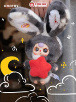 Vente en gros – Nouveauté 2026 : Boîte mystère en PVC et peluche BabyThree Lilyrabbit Town V3, échelle 1/12, pour exposition et collection, ornement cadeau