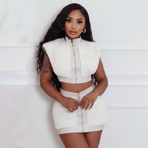 H-2803 Abbigliamento Femminile alla Moda 2026 Nuovo Set Autunnale Sexy e Audace con Minigonna Aderente - Product Image 2