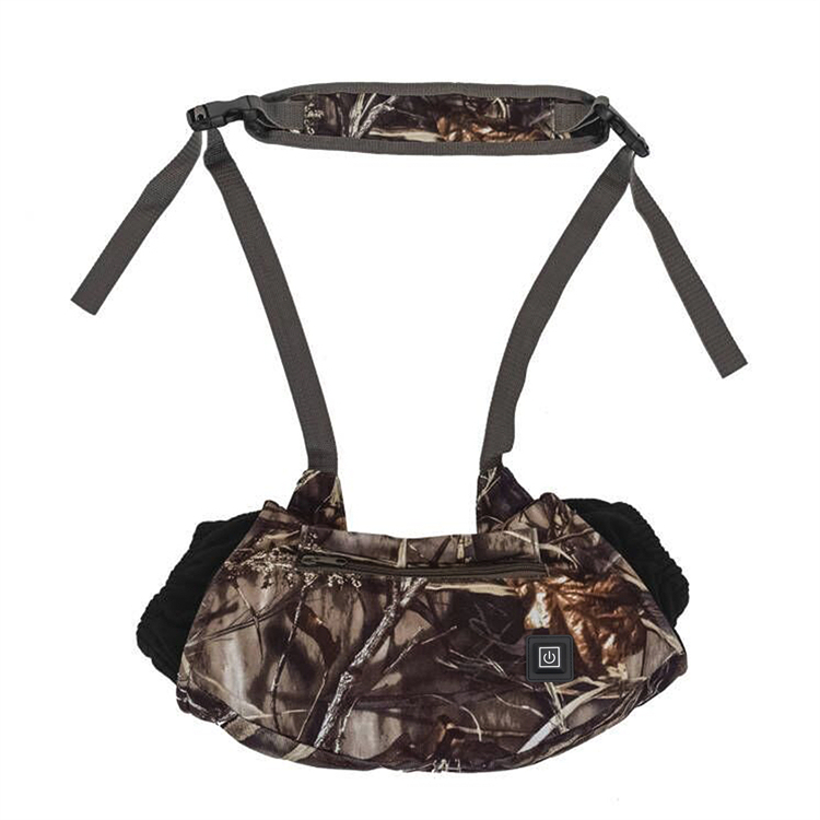 Newest Portable Customized Logo Outdoor Adjustable Reusable Electric Heated Hand Warmer Muff