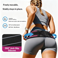 Ceinture de soutien pelvien et de hanche réglable, respirante et antidérapante, ergonomique, à pression fixe, pour la récupération post-partum, en nylon, enveloppante