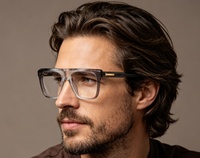 En stock – Nouveauté 2026 : Montures de lunettes optiques haut de gamme en acétate, design tendance, durables, à monture intégrale, pour usage quotidien