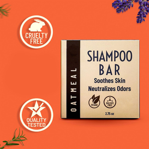 Jabón de barra de champú sólido de avena natural orgánico para mascotas - Product Image 5