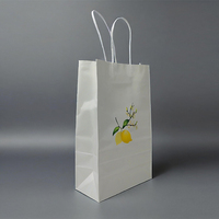 Sacs à bijoux en papier kraft de luxe avec poignée en corde torsadée, matériaux recyclés, logo personnalisé, couleur - Vente en gros d'emballages pour montres et bijoux
