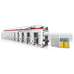 Intaglio Press Automatic Register Rotogravure Printing Machines Roto Gravure Printing Machine