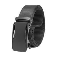 Ceinture tactique légère en nylon résistant à l'usure pour homme, ceinture extensible pour randonnée, chasse, golf, extérieur