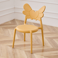 Chaise d'enfant empilable rose à ailes, best-seller, pour fête d'anniversaire, baby shower, fête sur le thème de la ballerine