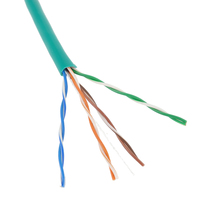 Cable de Red UTP FTP Cat5e Cat6 Lan de Cobre Desnudo de 305m 1000FT, 23AWG/24AWG, Pasa la Prueba Fl~k, Seguridad de Red, Precio Bajo de Fábrica