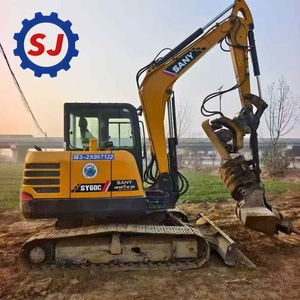 รถขุดมือสอง Sany Sy60c รถขุดแบรนด์จีนขนาดกลาง มีสินค้าในสต็อก Sy75C SY60C SY75C SY95C SY125C สำหรับขาย - Product Image 6