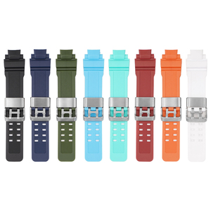 สำหรับ <span class=keywords><strong>G</strong></span> <span class=keywords><strong>Shock</strong></span> GA-1000/1100 <span class=keywords><strong>GW</strong></span>-4000 <span class=keywords><strong>GW</strong></span>-A1100/A1000 <span class=keywords><strong>G</strong></span>-1400 TPU สายรัดทดแทนสายนาฬิกาซิลิโคนสายนาฬิกายาง DIY - Product Image 1