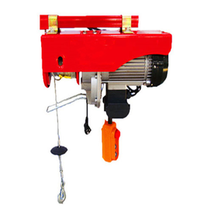 シングルモーターミニ電気クレーン家庭用新鋼構造ワイヤレスリモコンケーブルスリング用小売産業 - Product Image 5