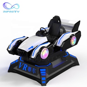 Simulateur de course automobile de réalité virtuelle pour enfants, jeu de course de voiture VR, configuration complète de simulateur de course VR - Product Image 5