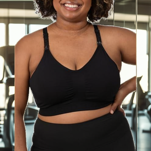 Brassière de sport respirante à bretelles longues et col carré, haute qualité, maintien élevé pour le fitness et l'entraînement en salle de sport - Product Image 2