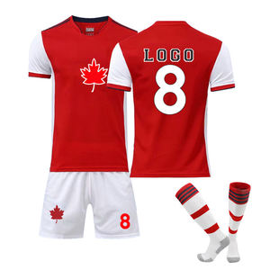 Uniformes de fútbol sublimados OEM para niños, camisetas y pantalones cortos deportivos, kit de fútbol de secado rápido - Product Image 3