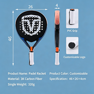 Overgrips de Tenis de Diseño Ancho Premium, Fibra de Carbono 3K Profesional, Resistentes a Impactos, Grado Torneo, Fabricante OEM, Nailon - Product Image 4