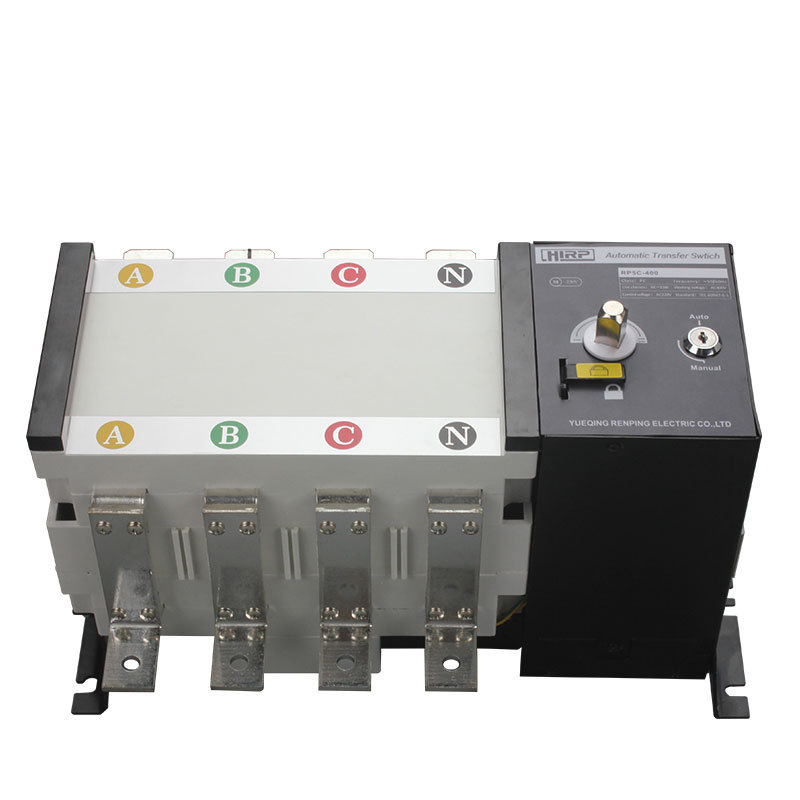 ATS Automatic Transfer <strong>Switch</strong> 100A 250A 400A 630A 400V 4 Poles PC Class Dual Power <strong>Generator</strong> <strong>Changeover</strong> <strong>Switch</strong>