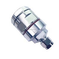 Conector coaxial RF macho N actualizado para cable 1-1/4 en comunicación
