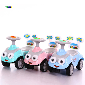 Coche deslizante giratorio para niños, de cuatro ruedas, con empuje manual, para equilibrio y deslizamiento, para sentarse, juguete andador para bebés de 1 a 3 años - Product Image 4
