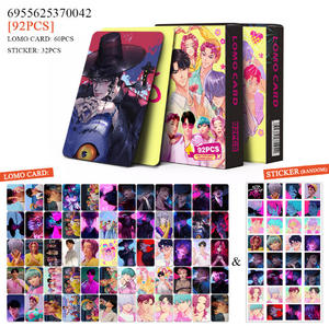 En stock 92 pièces petites cartes Kpop Demon Hunter groupe autour de <span class=keywords><strong>Shaga</strong></span> hommes groupe Animation autour de LOMO cartes - Product Image 6