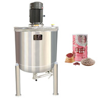 Cuve de mélange chauffée sous vide pour la production de poudre d'avoine instantanée, de poudre de maïs et de céréales pour le petit-déjeuner
