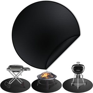 Tapis de protection double face ignifuge pour barbecue et foyer, idéal pour terrasse - Vente chaude - Product Image 1