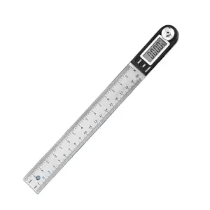 Compteur d'angle numérique en acier inoxydable, règle d'angle numérique, rapporteur électronique, goniomètre électronique, 1 pièce