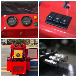 Minicargadora de Ruedas, 200-300 kg, Compacta, con Motor Diésel, Certificación CE y EPA, para Trabajos Agrícolas y de Jardinería, 2 Años de Garantía - Product Image 4