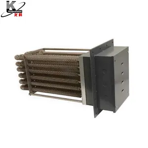 La fabbrica della Cina ha fatto il riscaldatore industriale elettrico del condotto dell'aria del tubo pinna per le asciugatrici ed i forni