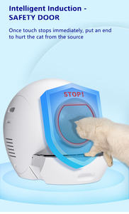 Entrepôt européen En stock Smart Auto Litière Capacité 70l Autonettoyant Litière pour chat Automatique - Product Image 6