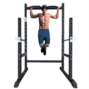 SP SP-1360 Soporte <span class=keywords><strong>de</strong></span> Sentadillas Metálico Multifuncional <span class=keywords><strong>de</strong></span> Media Estructura, 187x103x110cm, para Entrenamiento <span class=keywords><strong>de</strong></span> Fuerza y Ejercicio Funcional en Interiores - ¡Oferta Especial! - Product Image 6
