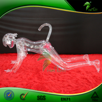 Ballon gonflable transparent en forme de poupée ou d'animal mignon pour fille, prix usine