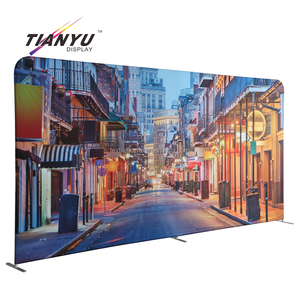 อลูมิเนียมขนาดใหญ่แบบพกพา3x4สำหรับโฆษณาฉากหลังผ้าตึงผนังแบบป็อปอัพแบนเนอร์พาเหรดพร้อมพิมพ์แบบกำหนดเอง - Product Image 5