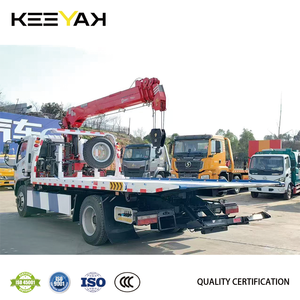 DONGFENG Grue de <span class=keywords><strong>d</strong></span>épanneuse 4x2 Camion de 4 tonnes de <span class=keywords><strong>remorquage</strong></span> <span class=keywords><strong>Prix</strong></span> <span class=keywords><strong>d</strong></span>'usine de chariot de roue de <span class=keywords><strong>d</strong></span>épanneuse de transporteur de véhicule de flèche droite - Product Image 6