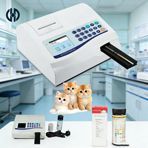 Analyseur d'urine vétérinaire <span class=keywords><strong>avec</strong></span> fonction d'impression thermique Analyseur d'urine vétérinaire pour les établissements médicaux vétérinaires - Product Image 1