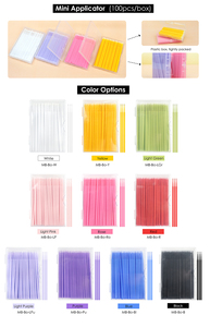Cepillos Desechables para Limpieza <span class=keywords><strong>de</strong></span> <span class=keywords><strong>Pestañas</strong></span>, 50 Unidades por Bolsa, <span class=keywords><strong>Cepillo</strong></span> para <span class=keywords><strong>Pestañas</strong></span>, Venta al por Mayor para Salones <span class=keywords><strong>de</strong></span> Belleza - Product Image 5