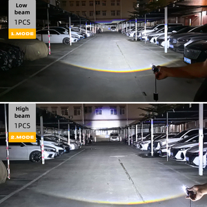 Liền mạch chuyển đổi cao/thấp chùm đèn pha H4/H7 phản xạ dẫn bóng đèn cho tự động xe tải đèn pha Phần 12V 24V plug-and-play - Product Image 4