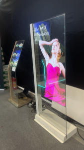 LG หน้าจอ OLED แบบตั้งพื้นป้ายดิจิทัลขนาด55นิ้วสำหรับแสดงโฆษณาตู้แสดง OLED แบบโปร่งใส - Product Image 6