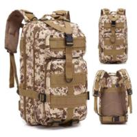 Sac à dos tactique d'extérieur Sac de sport multicolore pour la randonnée Sac à dos de sport Sac à dos camouflage pour le camping en plein air avec porte-bouteille