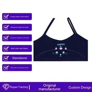 Morcoda-Sujetador para chicas jóvenes, ropa interior personalizada, chaleco para 7 estudiantes de escuela primaria, de 10 a 14 años, sujetador para adolescentes de primera etapa - Product Image 3