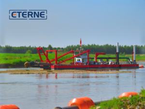 Machine de dragage de sable de drague d'aspiration de coupeur de la Chine bon prix - Product Image 5